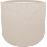 Kunststof Plantenpot Steenlook 33% Korting | Ø 38,5 x H 36,8 cm Kalkbeige