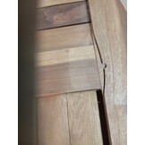 Rond Tafelblad Massief Teakhout 90cm - 54% Korting
