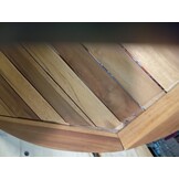 Rond Tafelblad Massief Teakhout 90cm - 54% Korting