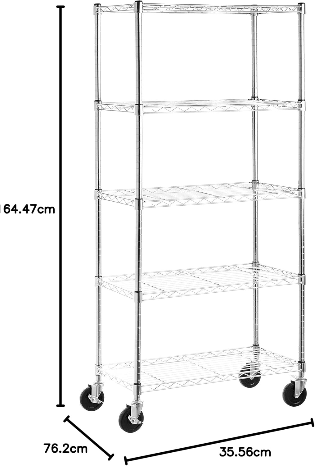 Opbergrek 5 planken - 34% korting!