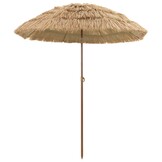 Strandparasol Bruin Ø 160 x 196 cm - 33% Korting!