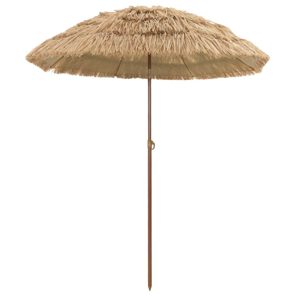 Strandparasol Bruin Ø 160 x 196 cm - 33% Korting!