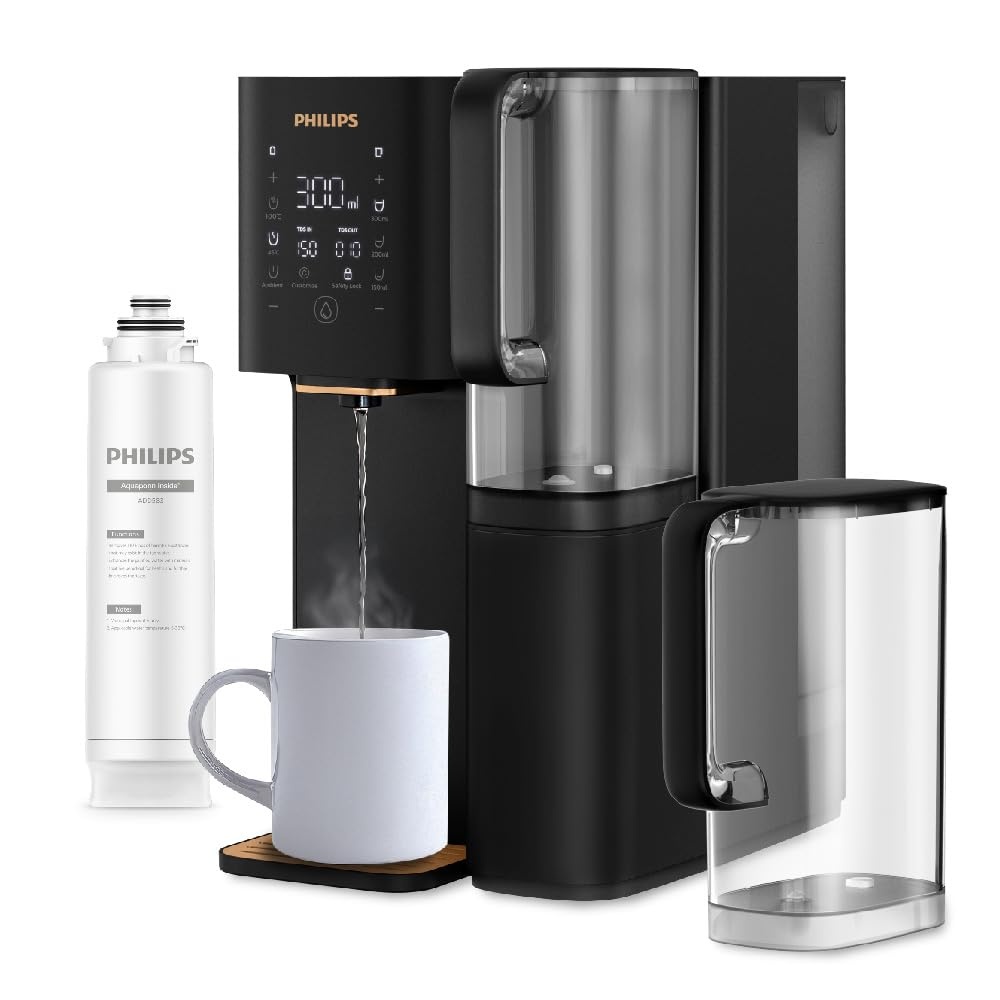 Philips Waterdispenser ADD6920BK/10: Gezuiverd Warm Water (60% Korting)