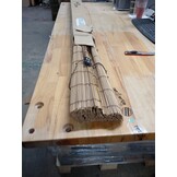 VidaXL Bamboe Rolgordijn Bruin 130x220cm - 57% Korting