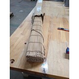 VidaXL Bamboe Rolgordijn Bruin 130x220cm - 57% Korting