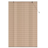 VidaXL Bamboe Rolgordijn Bruin 130x220cm - 57% Korting