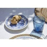 18-delig Servies Oud Engeland - 6 Personen - Aardewerk - Wit/Blauw - 34% Korting