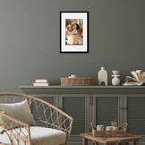 Fotolijst Zwart 30x45 cm met Korting - Slim Ontwerp met Passe-partout