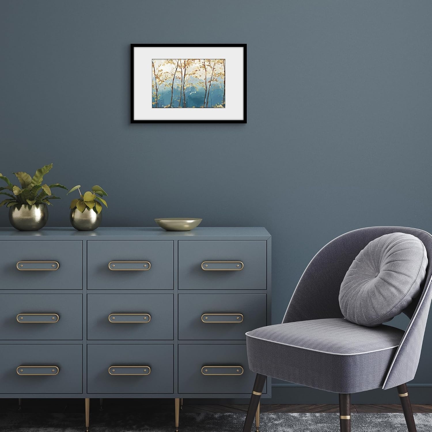 Fotolijst Zwart 30x45 cm met Korting - Slim Ontwerp met Passe-partout