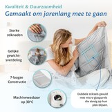 Verzwaringsdeken 9kg Wit 150x200cm - Diepe Slaap & Ontspanning (33% Korting)