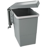 Automatische Afvalemmer 18L Donkergrijs - 33% Korting