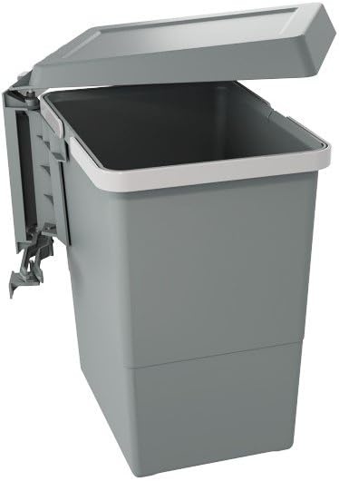 Automatische Afvalemmer 18L Donkergrijs - 33% Korting