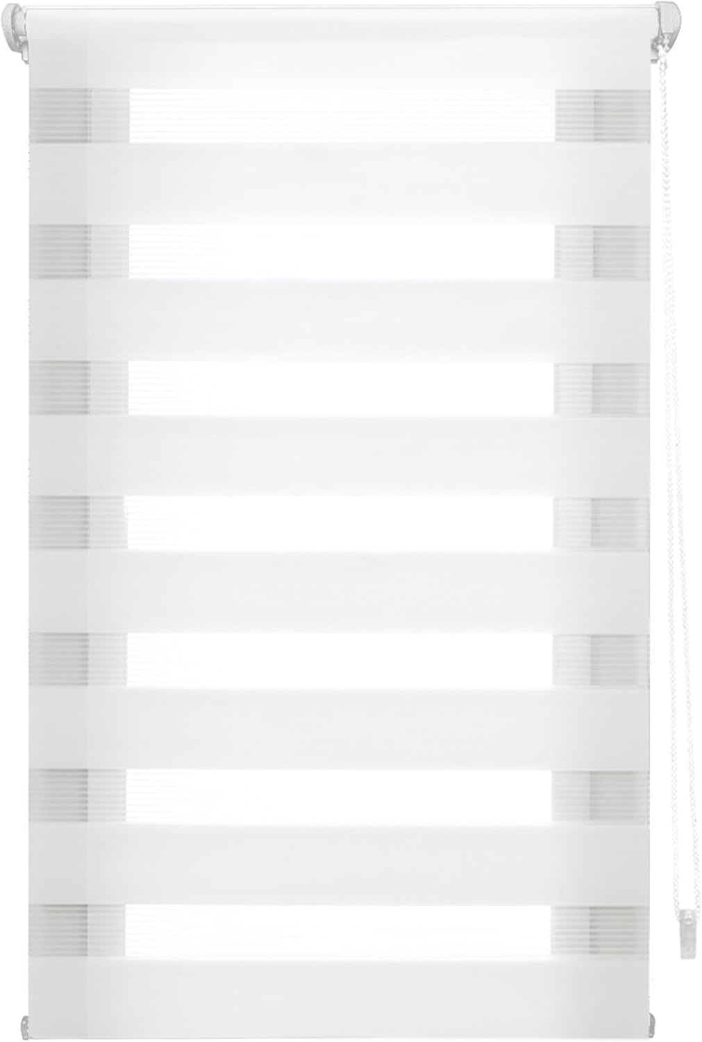 Rolgordijn Dag & Nacht Wit 40x220 cm - 33% Korting!