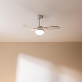 Plafondventilator 106cm Wit met LED & 3 Snelheden (34% Korting)