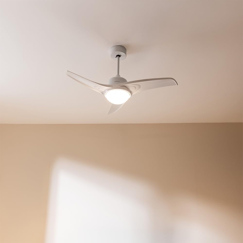 Plafondventilator 106cm Wit met LED & 3 Snelheden (34% Korting)