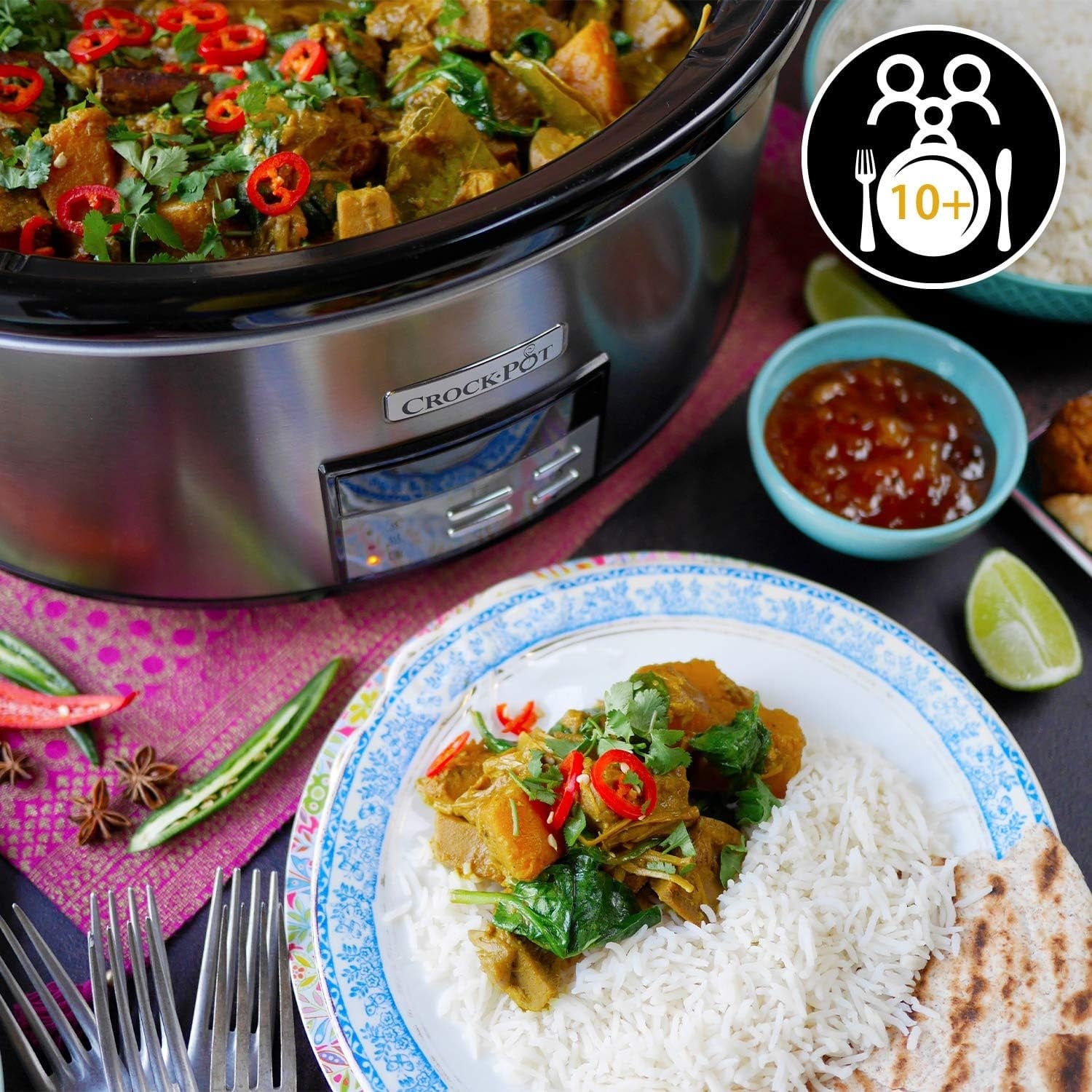 Digitale Slowcooker 7,5L (10 pers.) - 34% Korting