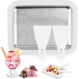 Snelle IJsmaker Pan met Spatels - Zelfgemaakt Roomijs & Meer - 37% Korting!