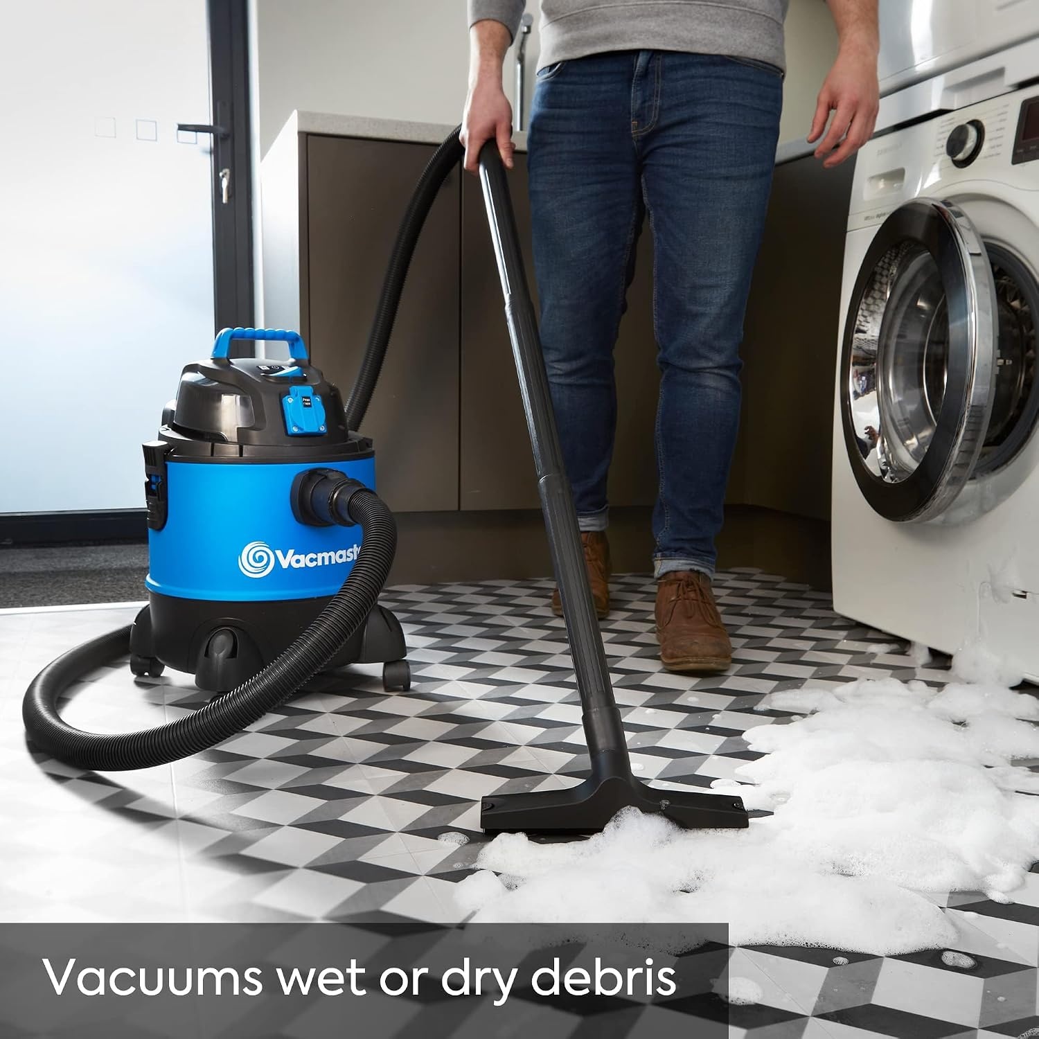 Nat- en Droogzuiger Vacmaster 20L - 34% Korting!