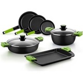 BRA Grillpan 30 cm Zwart - Geschikt voor Inductie | 33% Korting