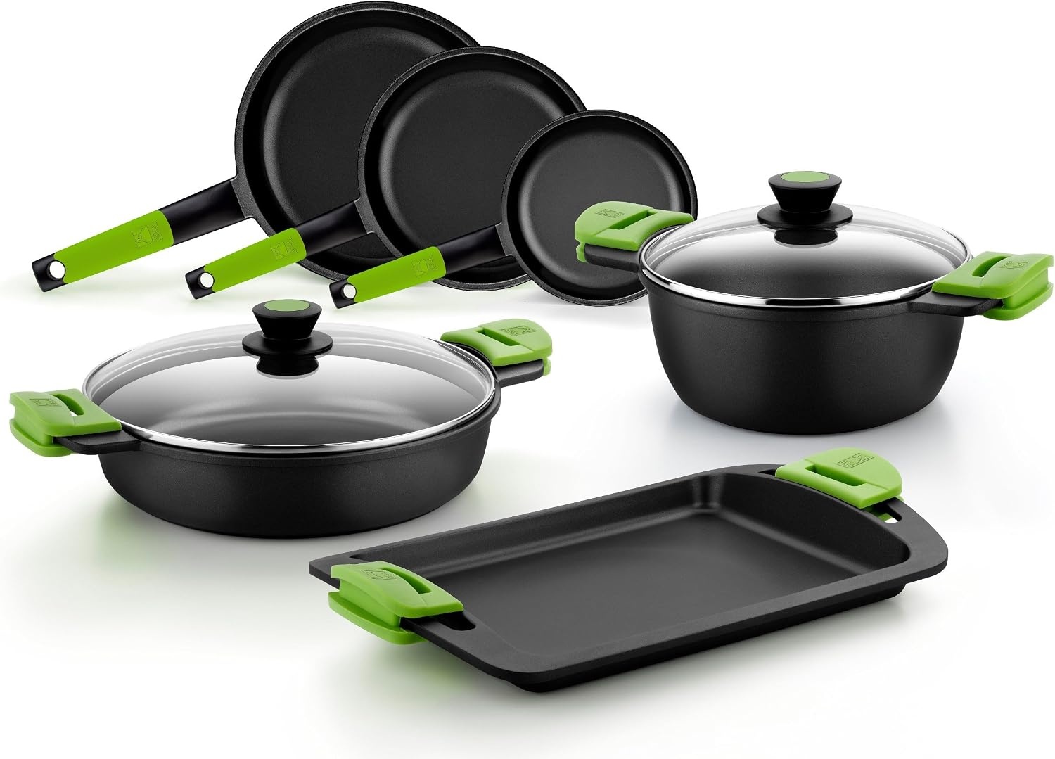 BRA Grillpan 30 cm Zwart - Geschikt voor Inductie | 33% Korting