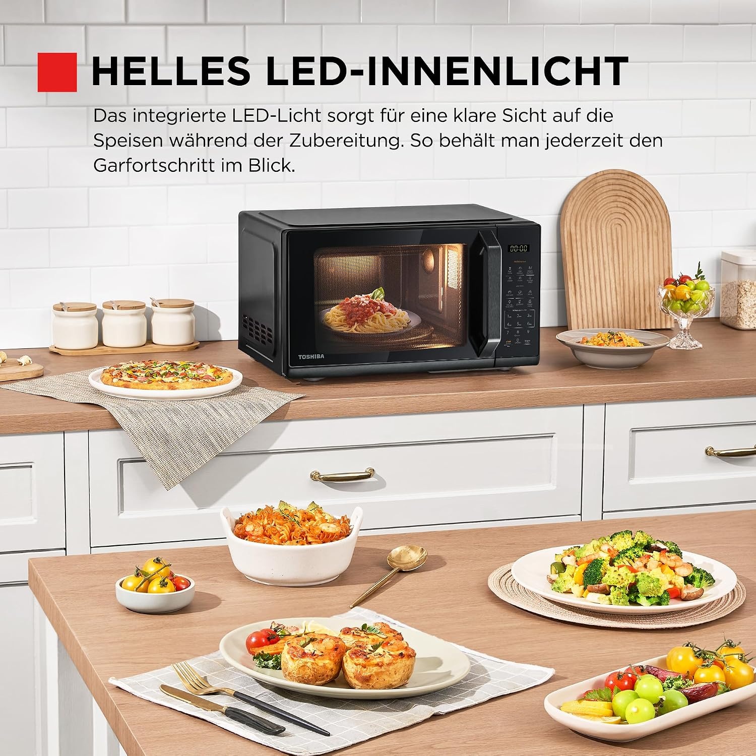 Digitale Magnetron 20L 800W Zwart - 34% Korting!