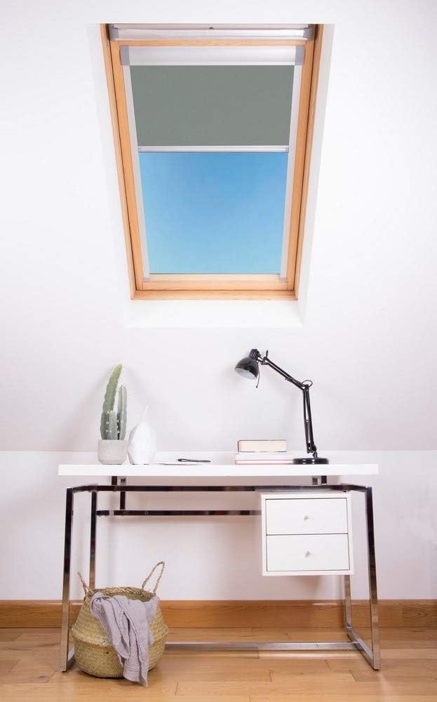 Verduisteringsrolgordijn Velux 206 Pewter (125x15cm) - 33% Korting!