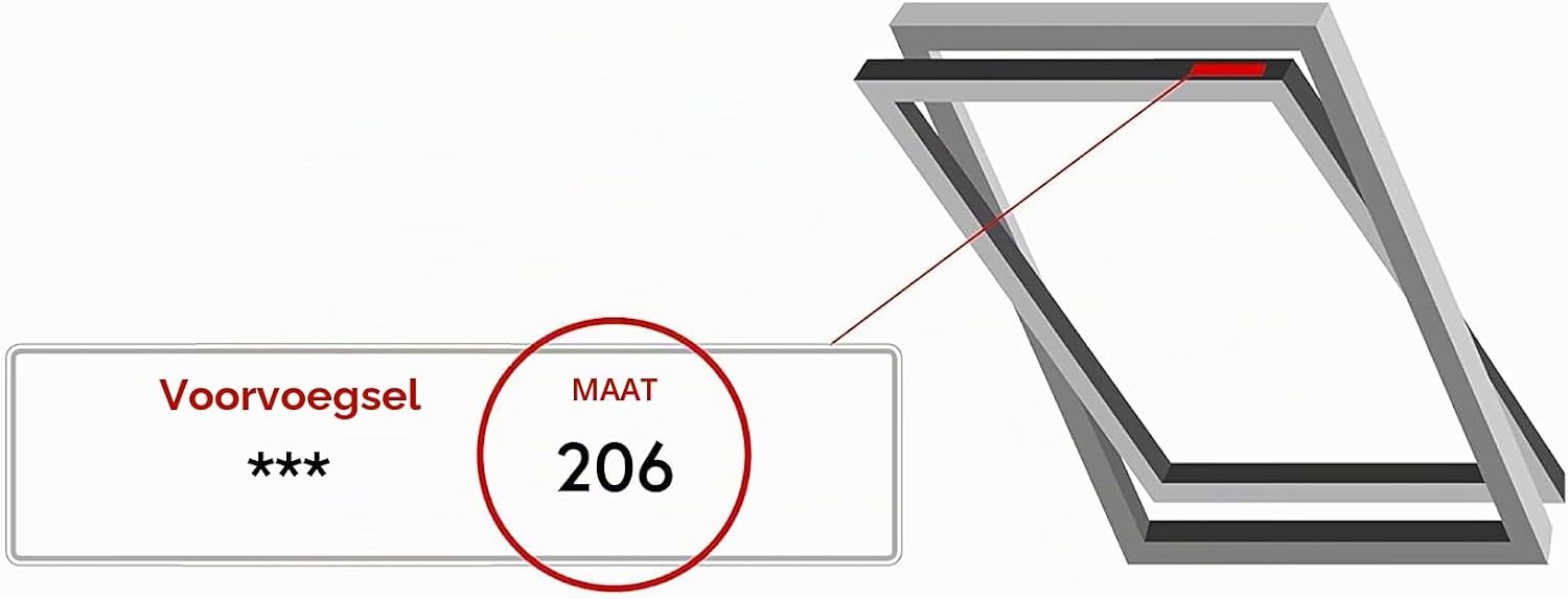 Verduisteringsrolgordijn Velux 206 Pewter (125x15cm) - 33% Korting!