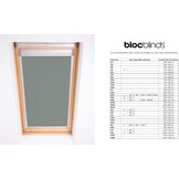 Verduisteringsrolgordijn Velux 206 Pewter (125x15cm) - 33% Korting!