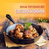3-delige Gietijzeren Koekenpannen Set (20/25/30cm) - 34% Korting