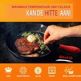 3-delige Gietijzeren Koekenpannen Set (20/25/30cm) - 34% Korting