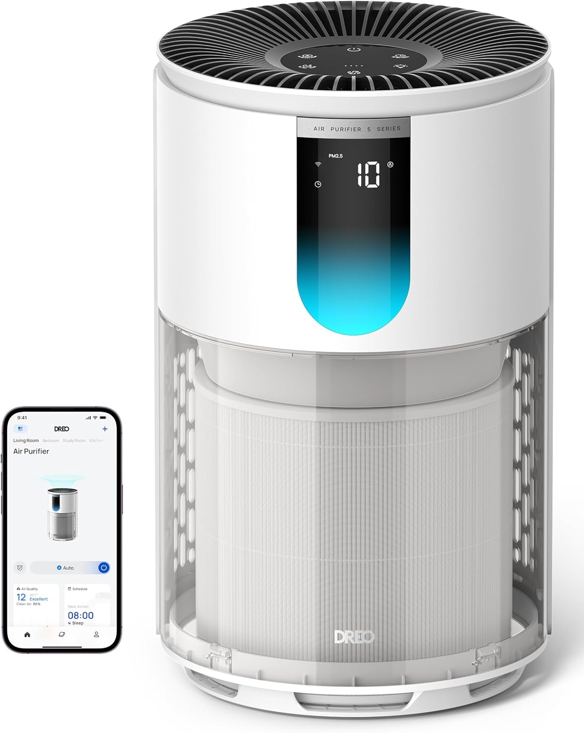 HEPA Luchtreiniger 539S (29% korting) | 55 m² | WiFi & App Bediening