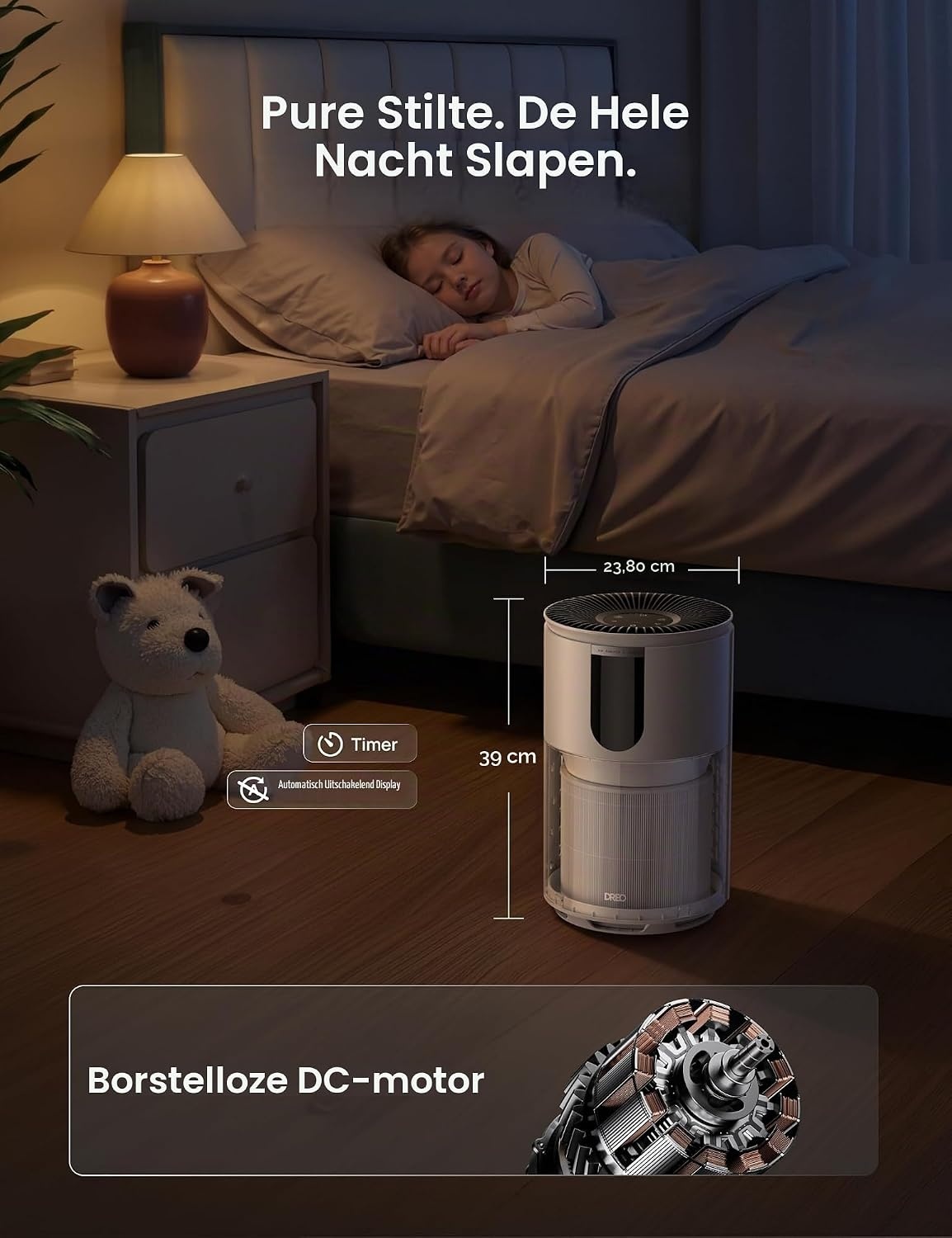 HEPA Luchtreiniger 539S (29% korting) | 55 m² | WiFi & App Bediening