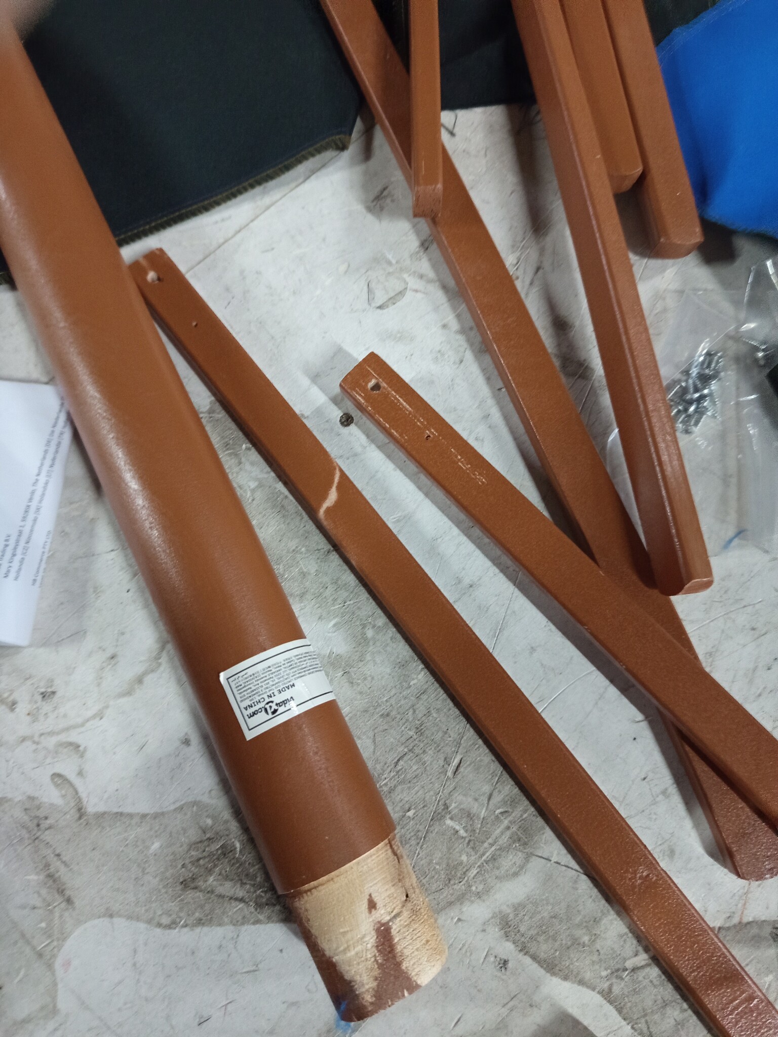 Groene Parasol 350cm Houten Paal - 59% Korting