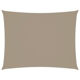 vidaXL Zonnescherm Rechthoekig 3,5x5m Taupe - 33% Korting