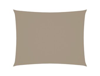 vidaXL Zonnescherm Rechthoekig 3,5x5m Taupe - 33% Korting