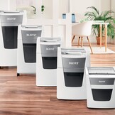 Leitz IQ AutoFeed 50X P4 Papierversnipperaar - Wit Grijs, 54% Korting