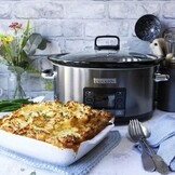 Slowcooker 5,6L Crock-Pot RVS (7+ pers.) - 54% Korting!