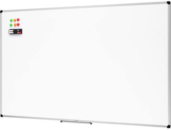 Magnetisch Whiteboard Wit 90x60 cm - Inclusief Complete Set & 28% Korting