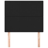 Hoofdbord Kunstleer Zwart 90x5x118/128 cm - 33% Korting