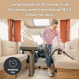 Snoerloze Handstofzuiger 50 Min Brandduur 18.5V Zwart 34% Korting