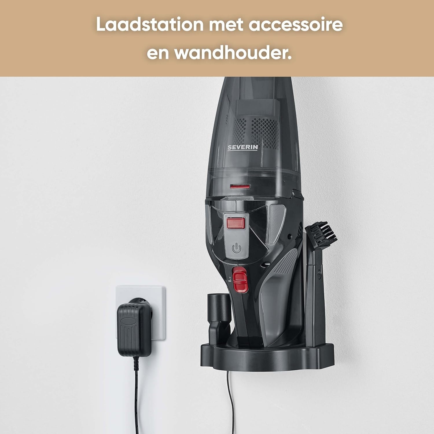 Snoerloze Handstofzuiger 50 Min Brandduur 18.5V Zwart 34% Korting