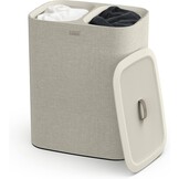 Wasmand met Deksel & 2 Zakken | 90L | Ecru | 34% Korting