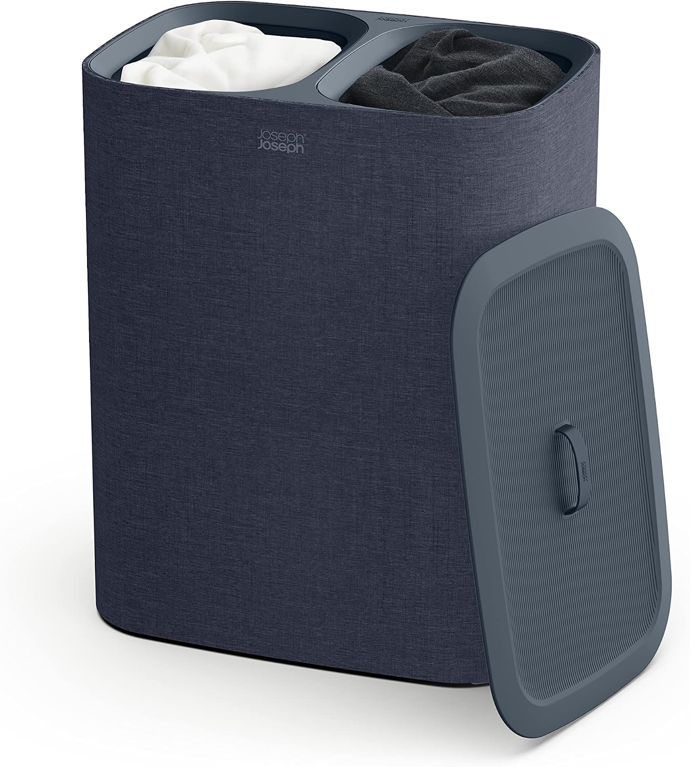 Wasmand met Deksel & 2 Zakken | 90L | Ecru | 34% Korting