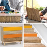 Zelfklevende Meubelfolie Notenhout Look 49% Korting