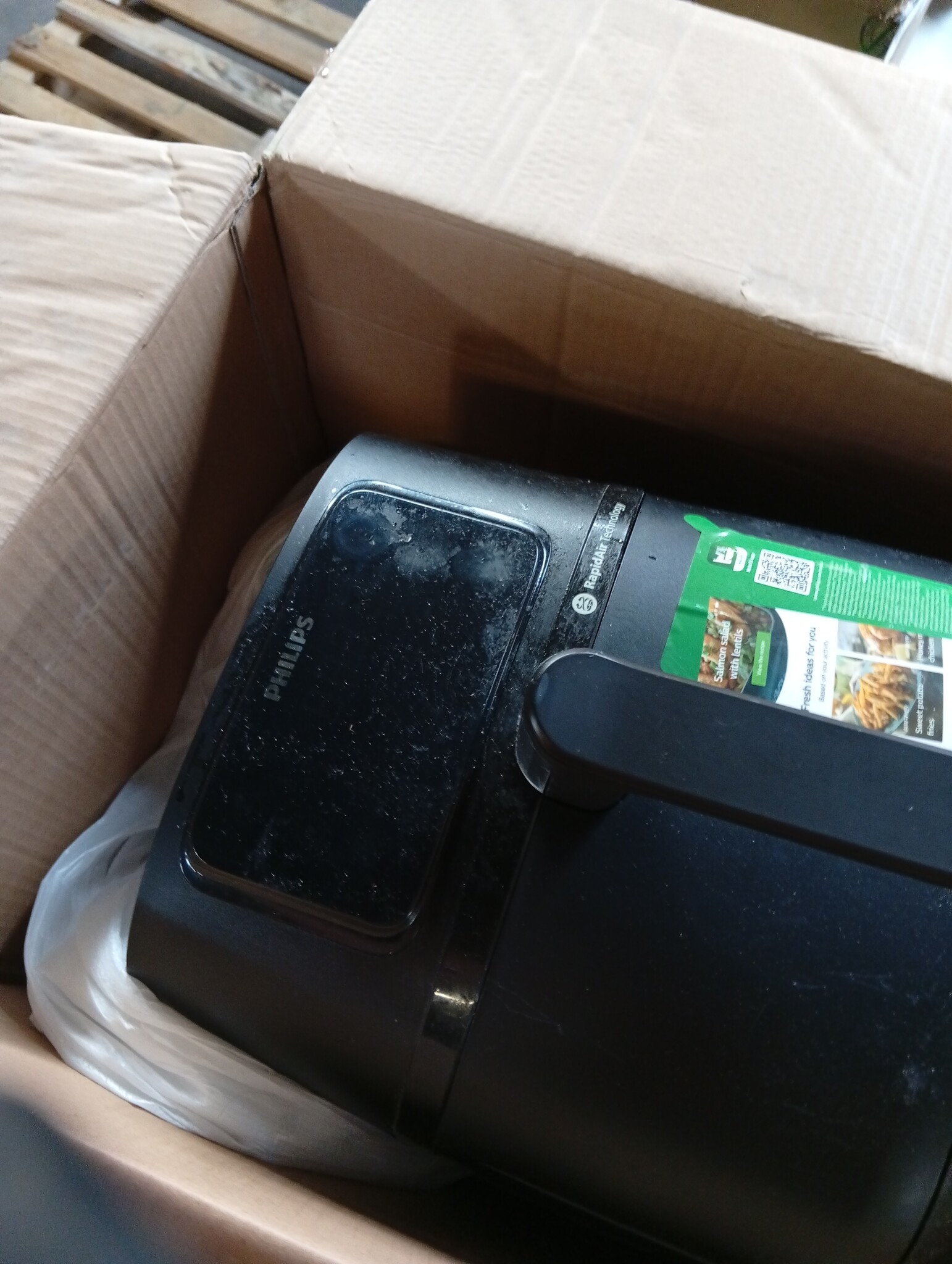 Airfryer XXL 7,2L Zwart - 16in1 functies & WiFi - 54% korting