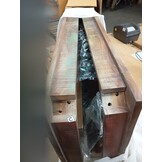 Eettafel van Gerecycled Hout - 82x80x76 cm - 54% Korting