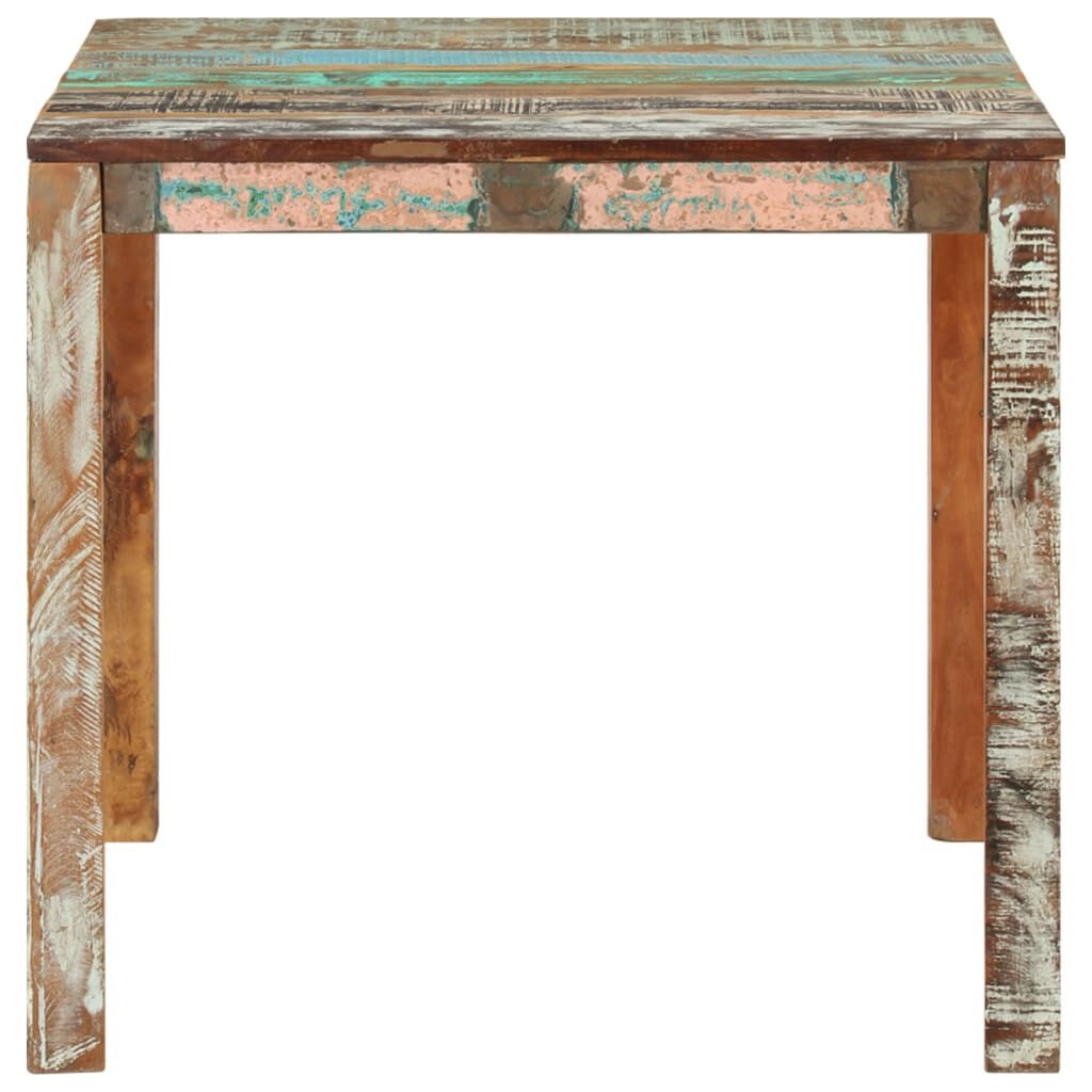 Eettafel van Gerecycled Hout - 82x80x76 cm - 54% Korting