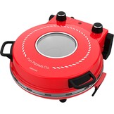 Elektrische Pizzaoven 1200W 400°C met Timer & Steenbakken - 34% Korting!