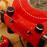 Elektrische Pizzaoven 1200W 400°C met Timer & Steenbakken - 34% Korting!