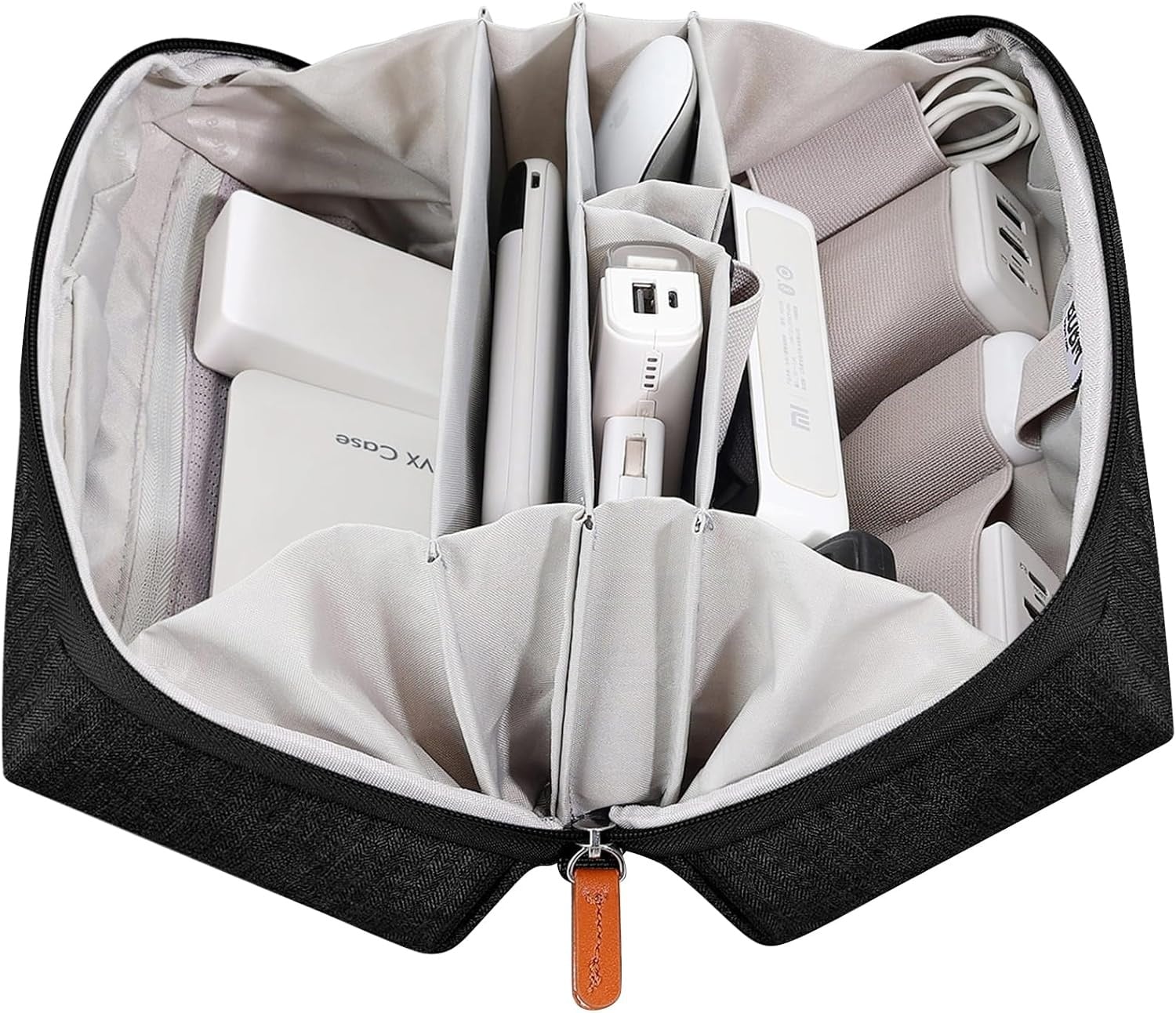 Waterdichte Kabeltas Organizer - Zwart - 74% Korting